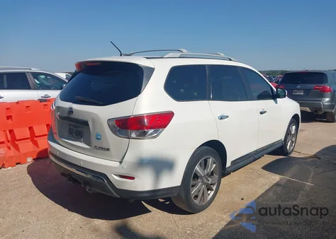 2013 Nissan Pathfinder Platinum из США, поврежденный, VIN 5N1AR2MN9DC629655